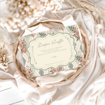 ヴィンテージガーデンフローラルディアッパーラッフル