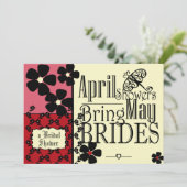 ヴィンテージガーデンブライダルシャワー 招待状 (スタンド正面)