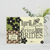 ヴィンテージガーデンブライダルシャワー 招待状 (スタンド正面)