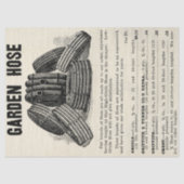 ヴィンテージガーデンホース短気アドクラフト 薄葉紙 (正面)