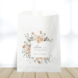 ヴィンテージガーデンラブアンドフ感謝していィープバッグ フェイバーバッグ