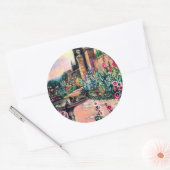 ヴィンテージガーデンレイン ラウンドシール (封筒)