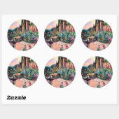 ヴィンテージガーデンレイン ラウンドシール (シート)