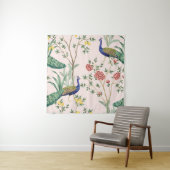 ヴィンテージガーデンレモン果樹、植物、エキゾチックなエンドウ タペストリー (インサイチュ)