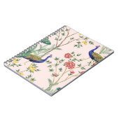 ヴィンテージガーデンレモン果樹、植物、エキゾチックなエンドウ ノートブック (左側)