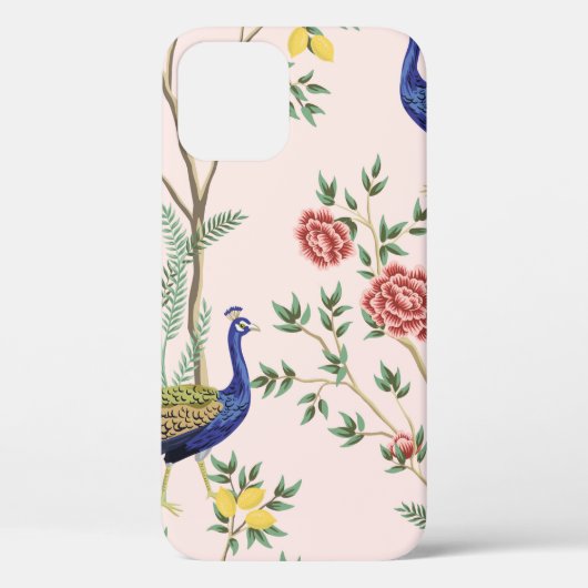 ヴィンテージガーデンレモン果樹、植物、エキゾチックなエンドウ Case-Mate iPhoneケース (裏面)