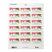 ヴィンテージガーデン住所 シール (フルシート)