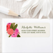 ヴィンテージガーデン差出人住所ラベル ラベル (インサイチュ)