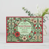 ヴィンテージガーデン結婚アールヌーボー セーブザデート (スタンド正面)