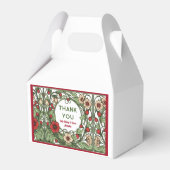 ヴィンテージガーデン結婚アールヌーボー フェイバーボックス (裏面サイド)