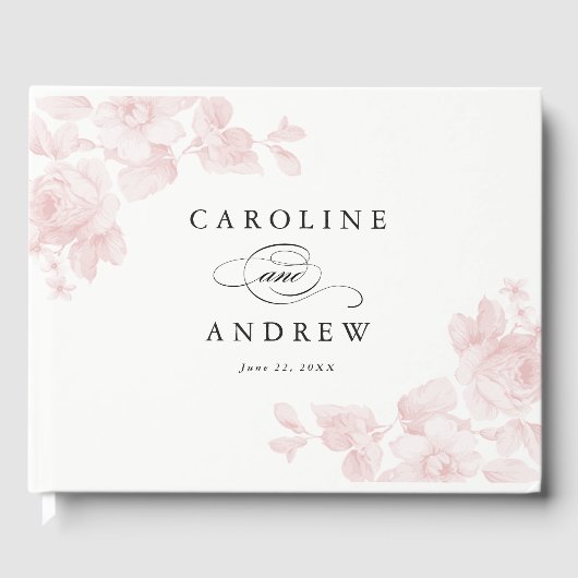 ヴィンテージガーデン結婚バラのゲストブック ゲストブック (正面)