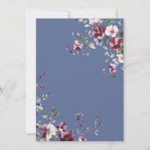 ヴィンテージガーデン結婚フローラ 招待状 (裏面)