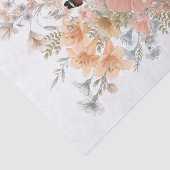 ヴィンテージガーデン縦型ブーケティッシュペーパー 薄葉紙 (詳細)