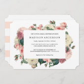 ヴィンテージガーデン | 結婚式招待状 招待状 (正面/裏面)