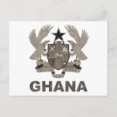 ヴィンテージガーナコートオブアームズ ポストカード (正面)