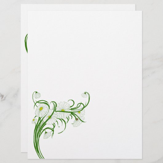 ヴィンテージガーベラデイジーフラワーズ春フローラブーケ (正面/裏面)