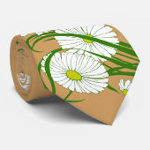 ヴィンテージガーベラデイジー花from a春ガーデン ネクタイ (ロール)