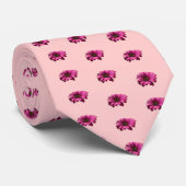 ヴィンテージガーベラ結婚デイジータイ ネクタイ (ロール)