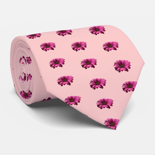 ヴィンテージガーベラ結婚デイジータイ ネクタイ (ロール)