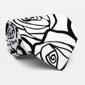 ヴィンテージガーリーのバラ ネクタイ (ロール)