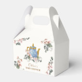 ヴィンテージガーリーワイルドフラワーティーベイビーシャワー フェイバーボックス (裏面サイド)
