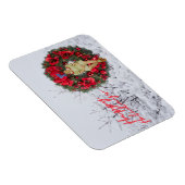 ヴィンテージガールお洒落クリスマスホリデー マグネット (右側)