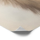 ヴィンテージガールとトナカイ ポスター (角)