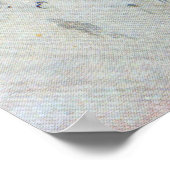 ヴィンテージガールインガーデンバイチャールズ・ロビンソン ポスター (角)