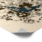 ヴィンテージガールインセーリングボートby Jessie Marion King ポスター (角)