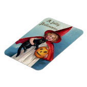 ヴィンテージガールウィッチ マグネット (左側)