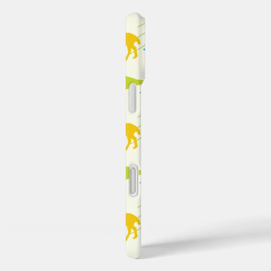 ヴィンテージガールウッドランド動物キツネパターンIphone 5 Case-Mate iPhoneケース (裏面 / 右)