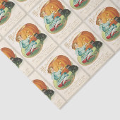 ヴィンテージガールカボチャティッシュペーパー 薄葉紙 (詳細)