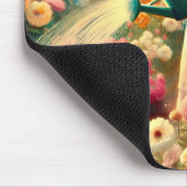 ～ヴィンテージガールガーデン花～マウスパッド マウスパッド (コーナー)