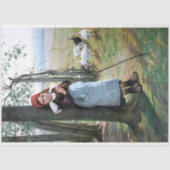 ヴィンテージガールゲーゼティッシュペーパー 薄葉紙 (正面)