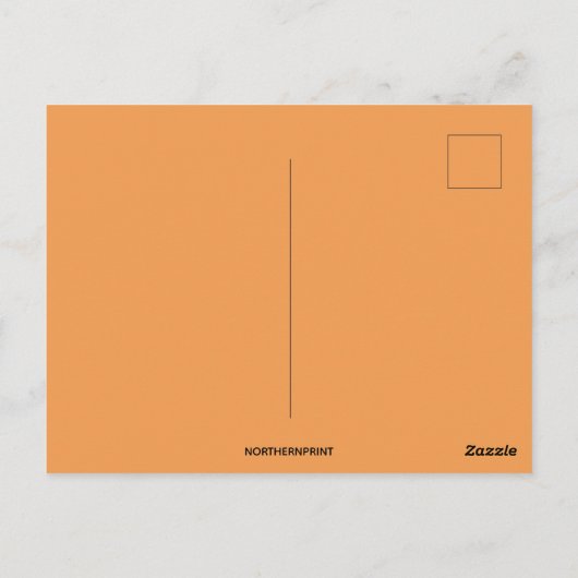 ヴィンテージガールフルーツバスケットトルコ感謝祭 ポストカード (裏面)