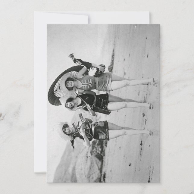 ヴィンテージガールフレンズで歌うビーチ (正面)