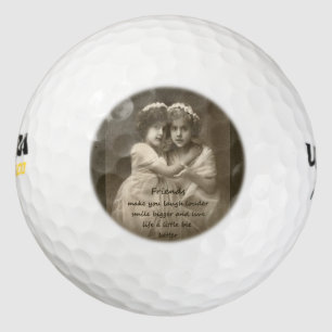 ヴィンテージガールフレンズフレンドシップ引用文 ゴルフボール