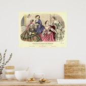 ヴィンテージガールフレンズby穴井東道瀬 ポスター (キッチン)