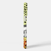 ヴィンテージガールミントブラックバードパターン Case-Mate iPhoneケース (裏面 / 右)