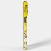 ヴィンテージガールレトロイエローバイグラデーションク Case-Mate iPhoneケース (裏面 / 右)