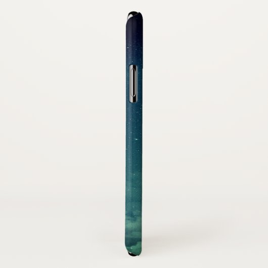 ヴィンテージガール三日月青白 Case-Mate iPhoneケース (裏面/右)