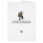 ヴィンテージガール女性のカーボーイ探し鏡彼女は無駄だ (裏面)