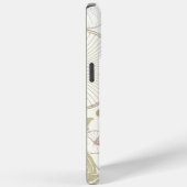 ヴィンテージガール明るい色の自転車パターン Case-Mate iPhoneケース (裏面 / 右)