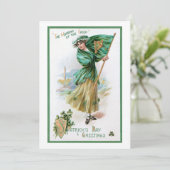 ヴィンテージガール，アイルランド国旗，緑の着用 シーズンカード (スタンド正面)