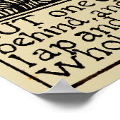 ヴィンテージガール&スワンbyアーサー・ジョセフ・ガスキン ポスター (角)