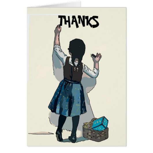 ヴィンテージガール、壁に名前を追加 (正面)