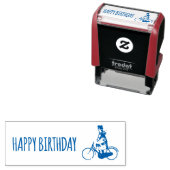 ヴィンテージガール – 誕生日 セルフインキングスタンプ (インサイチュ)