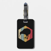 ヴィンテージキウィバードラバーニュージーランドキウィバード ラゲッジタグ (裏面縦)