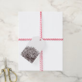 ヴィンテージキクラフトラベル ギフトタグ (より糸付き)