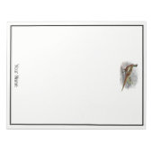 ヴィンテージキジのゲーム鳥スケッチカラー#2 ノートパッド (正面)